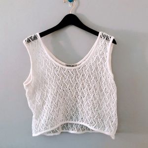 Sam & Lavi | White Knit Top
